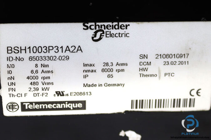 schneider-electric-BSH1003P31A2A-servo-motor-(used)-2