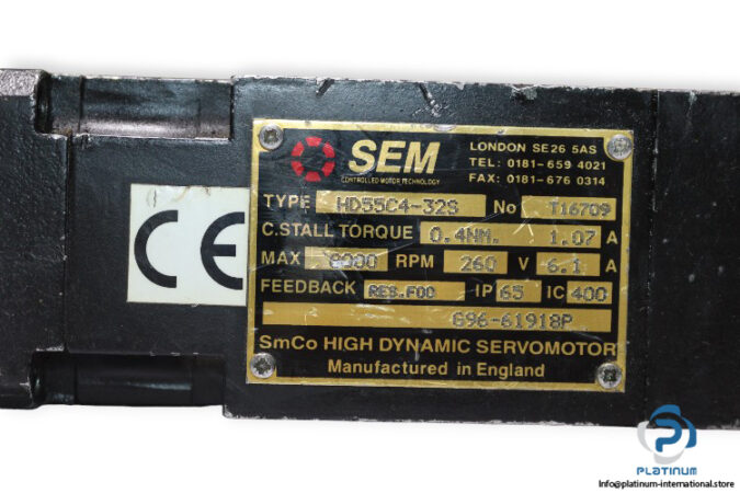 sem-HD55C4-32S-servo-motor-(used)-2