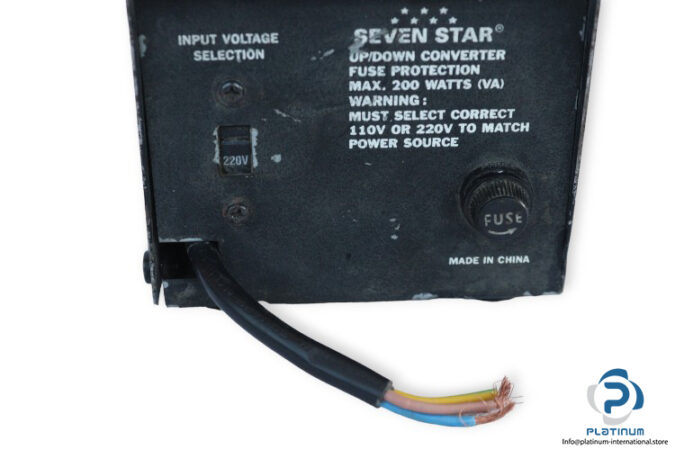 seven-star-TC-200-fuse-protection-(used)-1