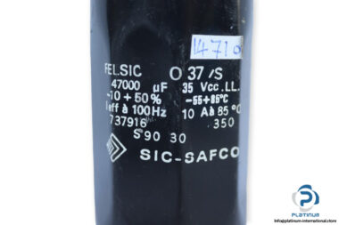 sic-safco-FELSIC-O37_S-capacitor-(used)-1