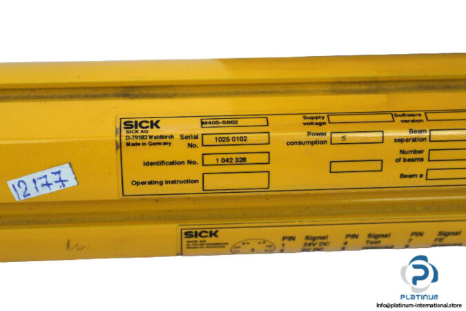 sick-M40S-S002-safety-light-curtain-sender-(used)-4