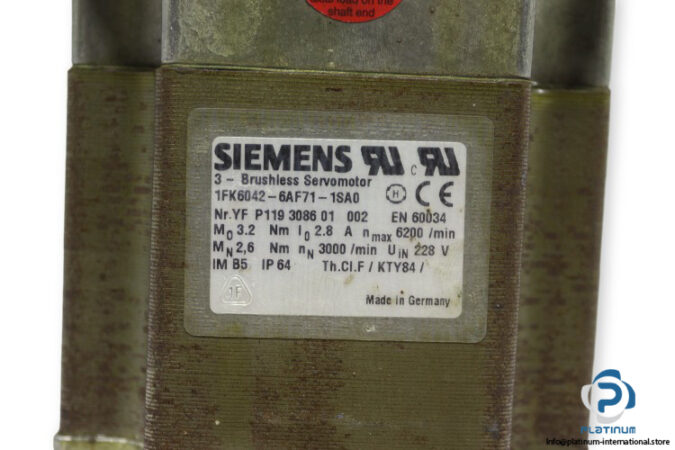 siemens-1FK6042-6AF71-1SA0-brushless-servo-motor-(used)-2