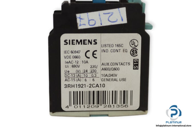 siemens-3RH1921-2CA10-auxiliary-switch-block-(used)-2