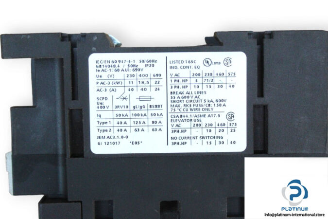 siemens-3RT1035-1AL20-1AA0-power-contactor-(Used)-2