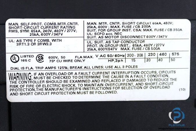 siemens-3RV1031-4HA10-circuit-breaker-without-terminal-(used)-3