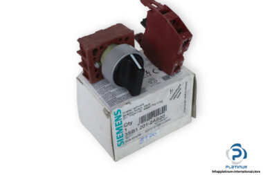 siemens-3SB1-201-2AB20-selector-switch-(new)