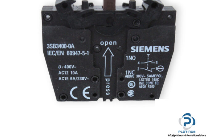 siemens-3SB3-201-0AA11-push-button-(new)-3