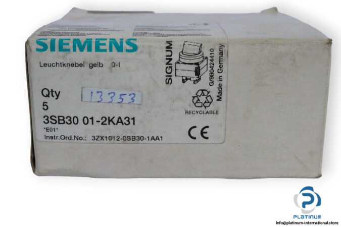 siemens-3SB30-01-2KA31-selector-switch-(new)-1