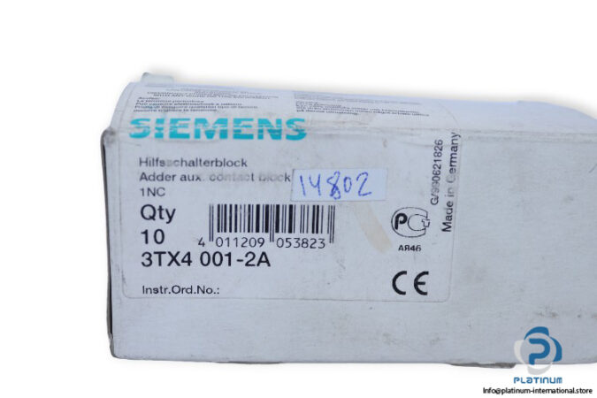 siemens-3TX4-001-2A-auxiliary-contact-block-(New)-4