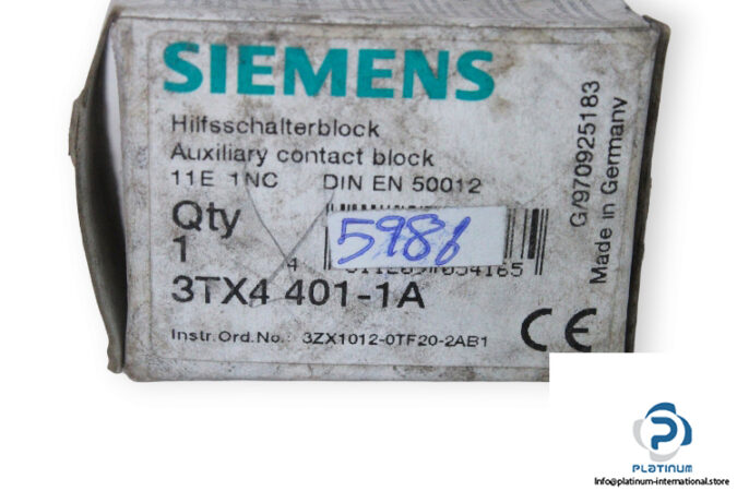 siemens-3TX4-401-1A-auxiliary-contact-block-(new)-3