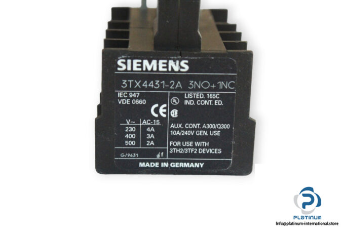 siemens-3TX4431-2A-auxiliary-switch-block-(Used)-2