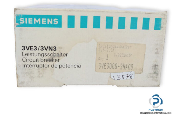 siemens-3VE3-000-2HA00-circuit-breaker-(New)-5