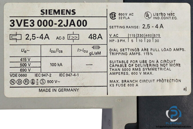 siemens-3VE3-000-2JA00-circuit-breaker-(New)-3