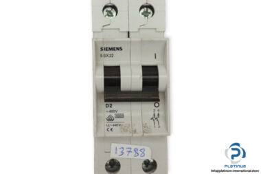 siemens-5SX22-D2-miniature-circuit-breaker-(used)-1