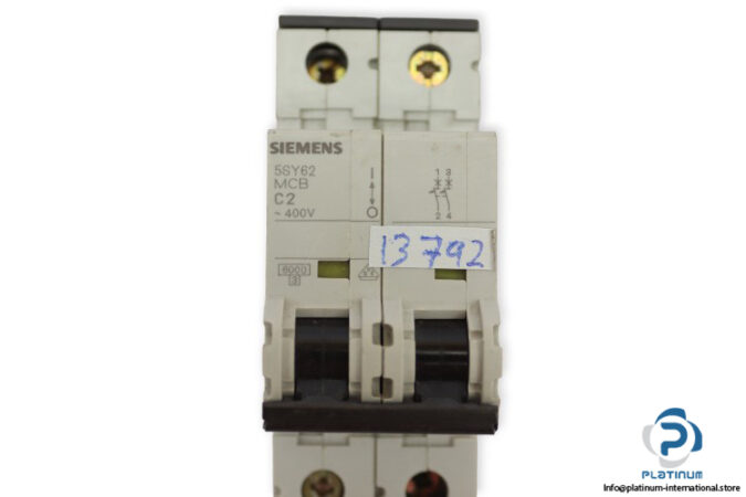 siemens-5SY6202-7-miniature-circuit-breaker-(used)-1