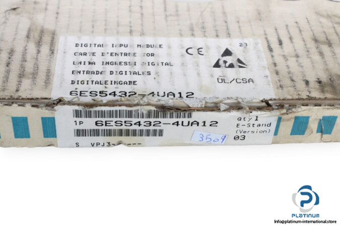 siemens-6ES5432-4UA12-digital-input-module-(new)-4