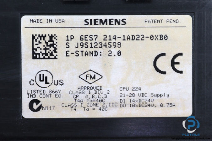 siemens-6ES7-214-1AD22-0XB0-central-processing-unit-(Used)-2