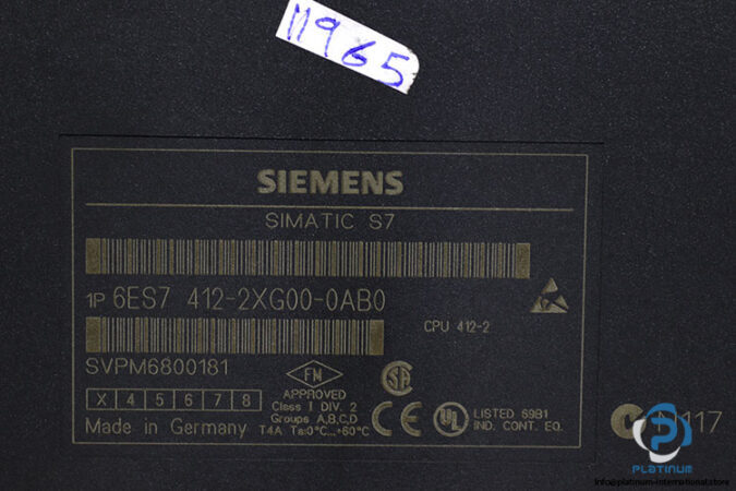 siemens-6ES7-412-2XG00-0AB0-central-processing-unit-(Used)-3