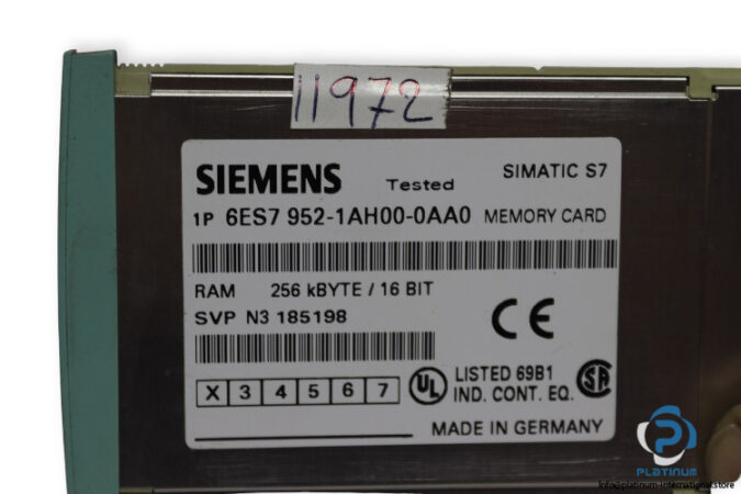 siemens-6ES7-952-1AH00-0AA0-memory-card-(Used)-2