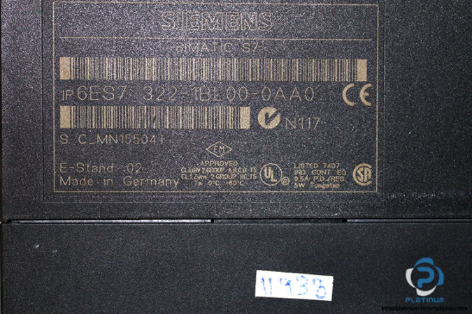 siemens-6ES7322-1BL00-0AA0-digital-output-module-(Used)-1