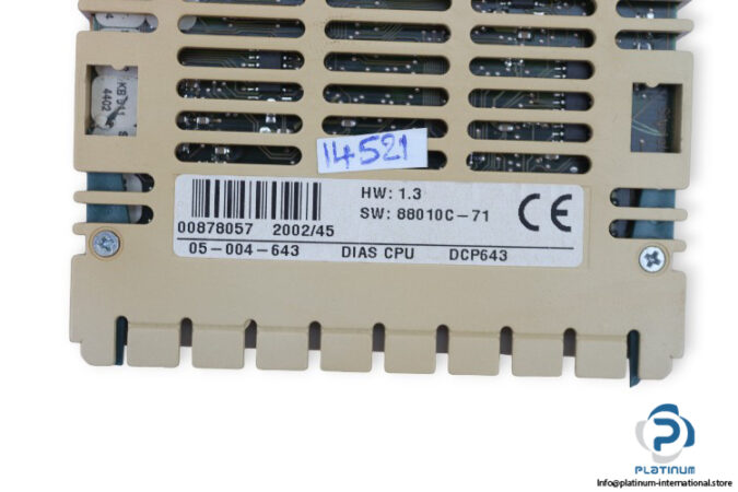 sigmatek-DCP-643-central-processing-unit-(Used)-2