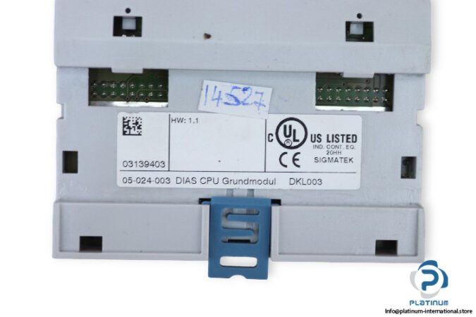 sigmatek-DKL-003-terminal-block-(Used)-2