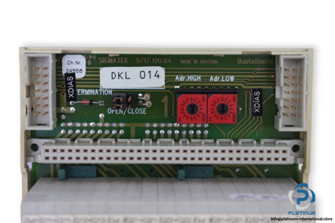 sigmatek-DKL-014-terminal-block-(Used)-1