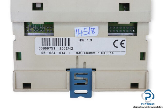 sigmatek-DKL-014-terminal-block-(Used)-2