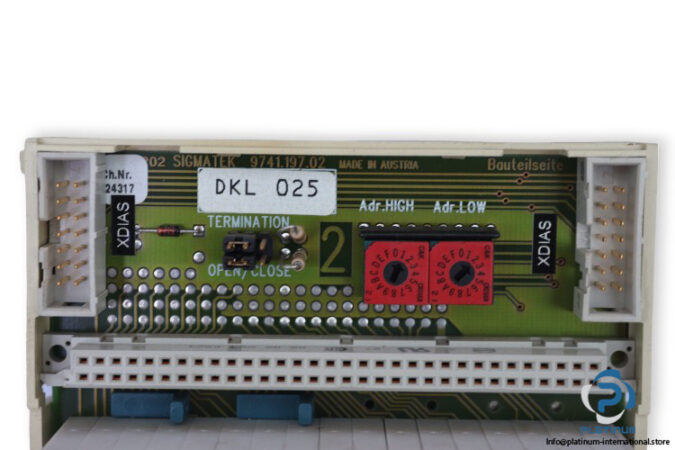 sigmatek-DKL-025-terminal-block-(Used)-1