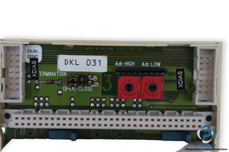 sigmatek-DKL-031-terminal-block-(Used)-1