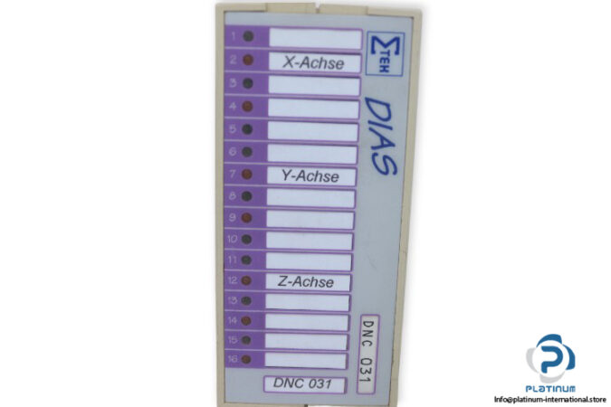 sigmatek-DNC-031-power-module-(Used)-1