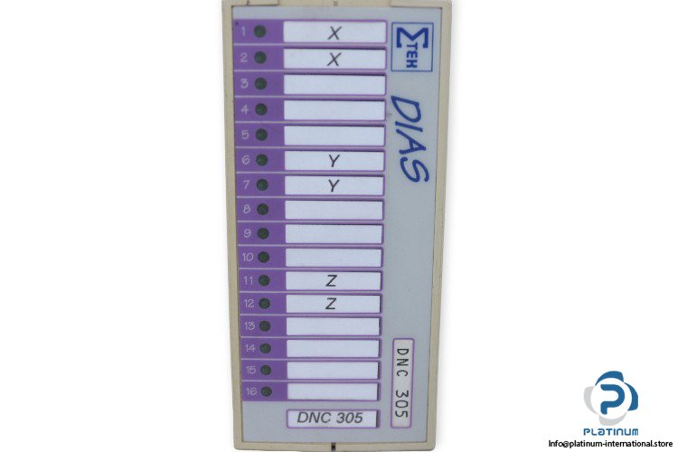 sigmatek-DNC-305-digital-input-module-(Used)-1