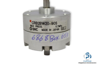 smc-CRB2BW20-90S-rotary-actuator-used-2