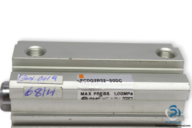 smc-ECDQ2B32-50DC-compact-cylinder-(used)-1