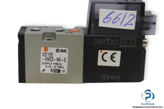 smc-VZ1120-5MOZ-M5-Q-single-solenoid-valve-used-3