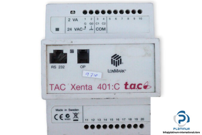 tac-Xenta-401-C-programmable-controller-(Used)-1