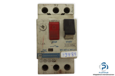 telemecanique-GV2-M06-motor-starter-(used)