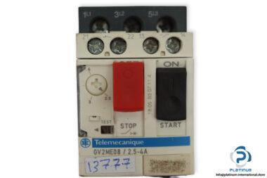 telemecanique-GV2ME08_2.5-4A-motor-circuit-breaker-(used)-1