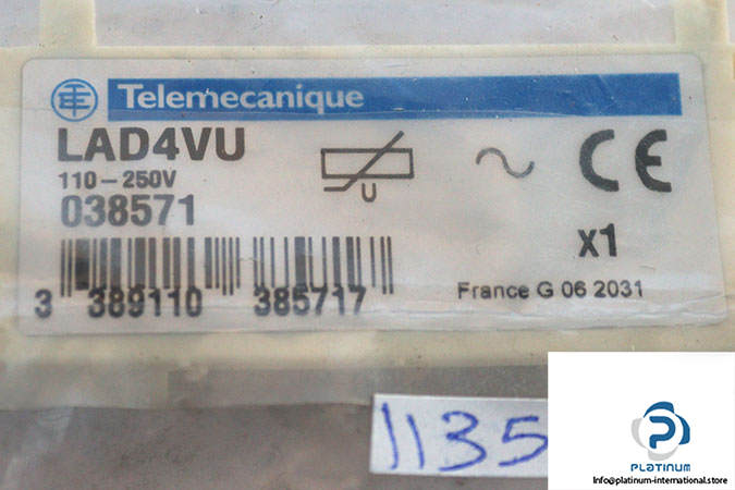 telemecanique-LAD4VU-suppressor-module-(New)-1