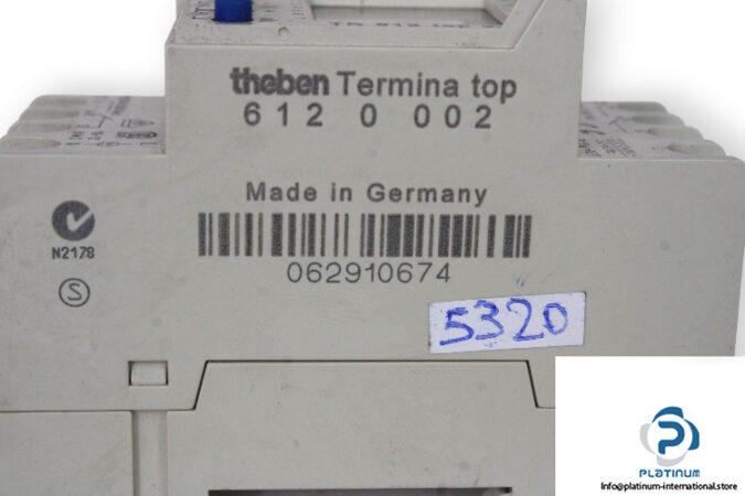 theben-TR-612-TOP-digital-time-switch-(used)-2