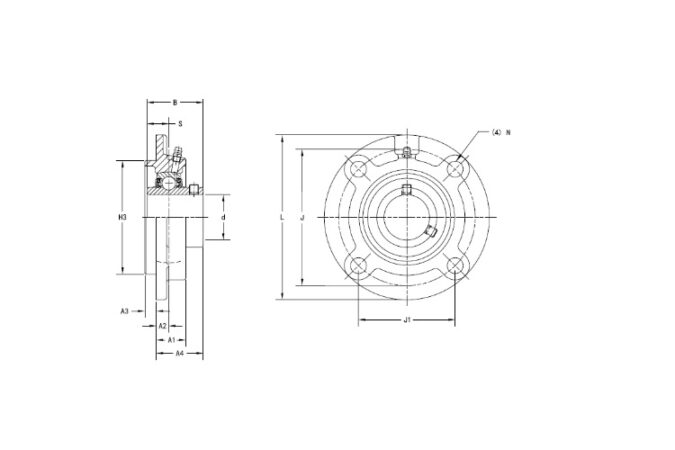 timken-UCFC-215-round-flange-ball-bearing-unit-(new)-(carton)-3