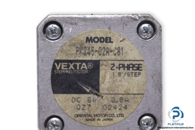 vexta-PK245-02A-C81-stepping-motor-used-2