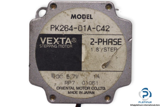 vexta-PK264-01A-C42-stepping-motor-used-2