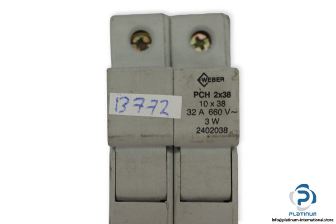 weber-PCH-2X38-fuse-holder-(used)-1