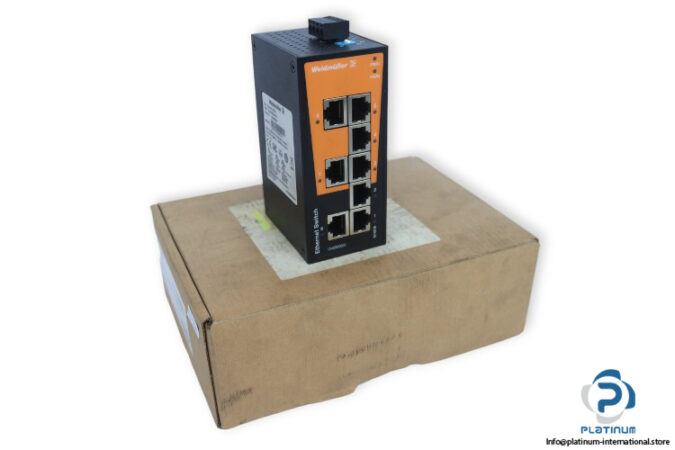 weidmuller-IE-SW-BL08-8TX-ethernet-switch-(new)