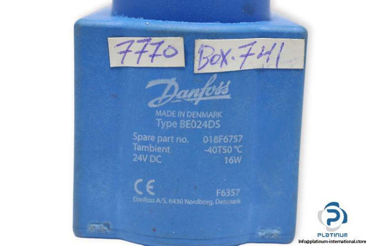 Danfoss-BE024DS-electrical-coil-(used)-1