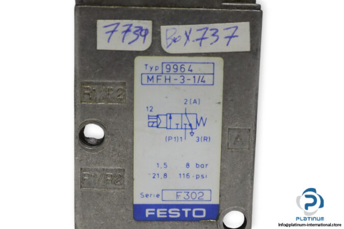 Festo-9964-single-solenoid-valve-(used)-2