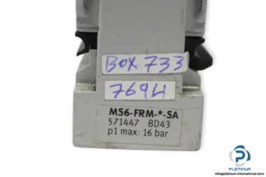 Festo-MS6-FRM--SA-distributor-block-(used)-1