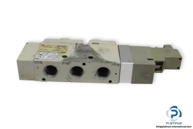 Smc-SY9120-5YO-02F-X20-Q-single-solenoid-valve-(used)-2