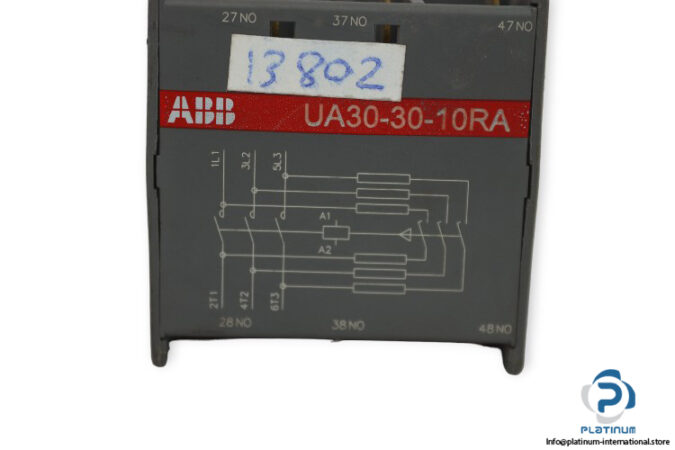 abb-UA30-30-10RA-auxiliary-contactor-(used)-1